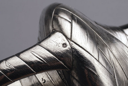 Russian Silver Trompe L'Oeil Kvass Jug